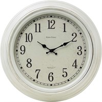 Kiera Grace Large Modern Emmerson Round Wall Clock
