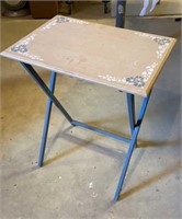 Painted tray table