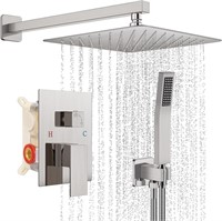 10 Inch Shower Faucet Set  Rainfall Shower System