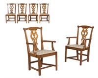 Stickley Cherry Valley Dining Chairs - Six