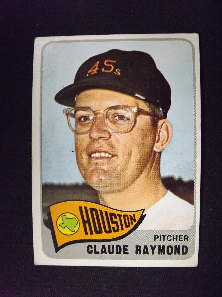 1965 TOPPS #48 CLAUDE RAYMOND HOUSTON 45'S