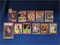 LOT OF ASSORTED FOOTBALL CARDS