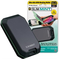 Slim Mint Ultra-Thin RFID-Blocking Wallet