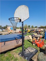 Basketball pole/hoop