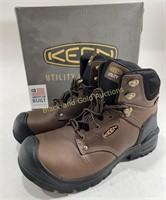 Men’s 8.5 New KEEN Independence 6” Work Boots