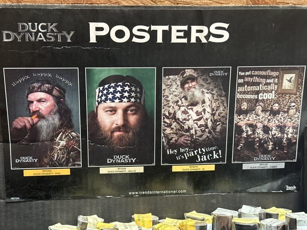 NEW Lot of 4- Duck Dynasty Posters