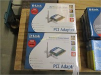 (6) D-Link PCI Wireless Adaptors DWL-A520.
