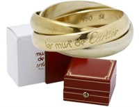 Cartier 18kt Gold Trinity Ring