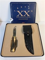 WR CASE & SONS 7" STAG HANDLE DEER HUNTER KNIFE