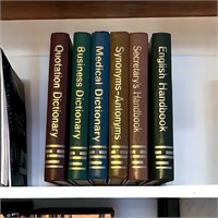 6 Volume Set Dictionaries and Handbooks