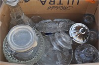 box of glassware