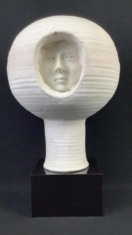 1979 Austin Productions Abstract Head Sculpture