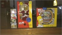 6 pcs The Simpson’s memorabilia & poker chips
