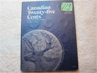 Canadian .25 cents 1953 to present date