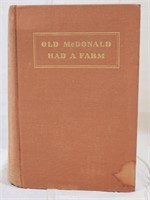 (1942) BOOK "OLD MCDONALD HAD A FARM" BY ...