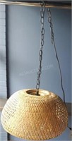 Ikea Rattan Hanging Light Fixture $100