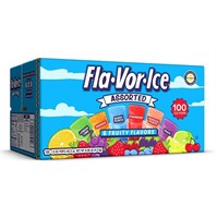 Flavor Ice Assorted Freezer Pops, 100 CT