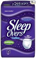 Cuties® Sleep Overs® Pull On - 15 CT- 4 Packs