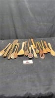 Vintage wooden spoons