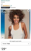 Whitney Houston Vinyl (New)