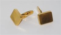 Good 18ct yellow gold Georg Jensen cufflinks