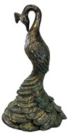 Resin Peacock Figure