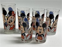 6) Vintage Walt Disney Mickey, Minnie & Donald