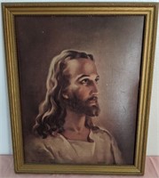 703 - FRAMED JESUS ART