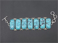 TURQUOISE BRACELET VINTAGE ANTIQUE