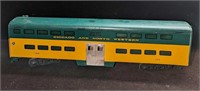 Vintage O Scale Chicago & Northwestern Commuter Ca