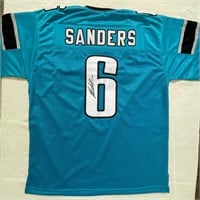 NFL Panthers - Miles Sanders 6 Signed Jersey