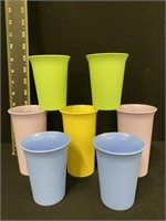 Group of Vintage Tupperware Cups