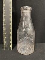 Melton Bros Embossed Milk Bottle