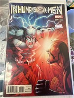 Inhumans vs X-men comic book