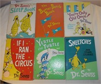 6 Dr. Seuss Books - "The Sneetches and Other