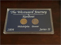 04' Series II Keelboat Westward Journey Nickel Set