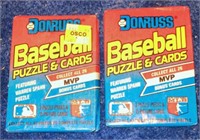 2   1989 Donruss Wax PAcks