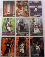 Sheet Of David Robinson Basketball Cards