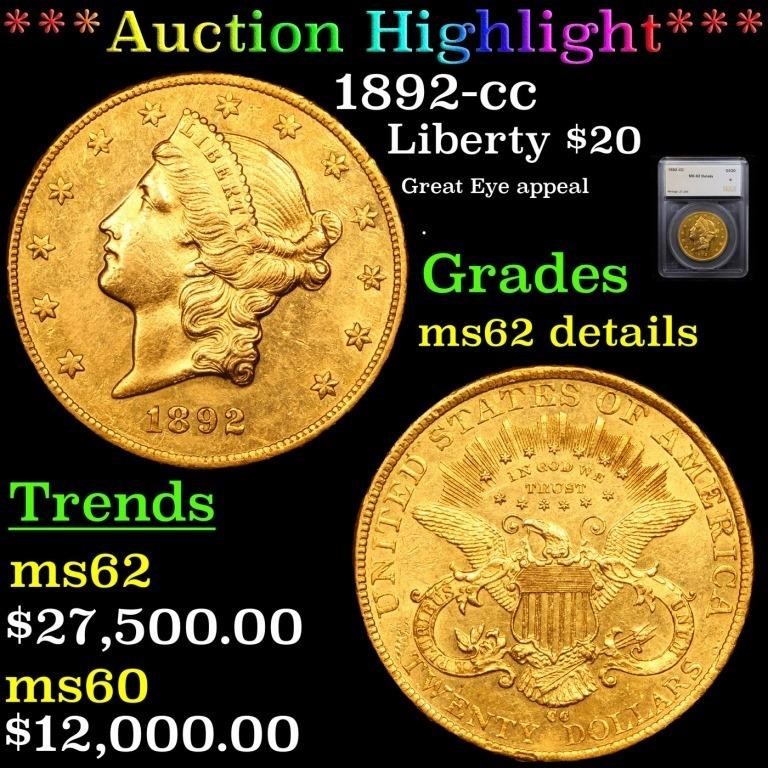Breathtaking Spring Coin Consigns Auction 6 of 6