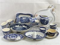 Box Blue and White China, Various Makers