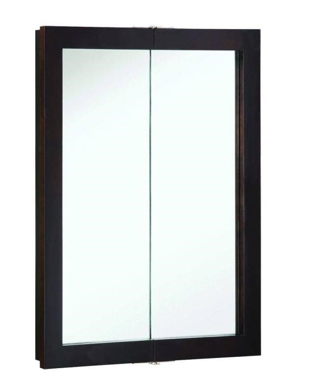 Ventura 24 in. W x 30 in. H x 6 in. D Framed