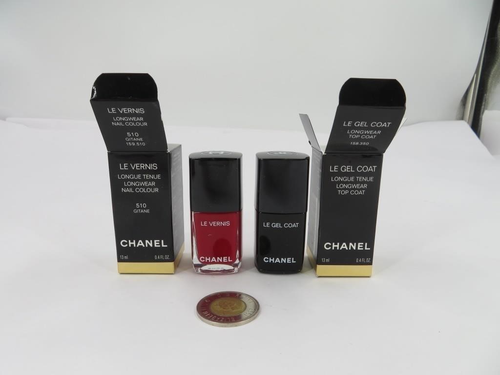 2 vernis à ongle neufs CHANEL