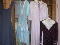 VTG DRESSES+WEDDING & PIONEER STYLE DRESSES
