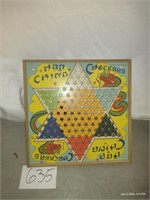 Chinese Checkers Wooden Board