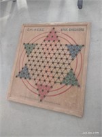 Chinese Checkers Wooden Board