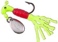 Blakemore Turbo Tail Red & Chartreuse 1/8oz Lure
