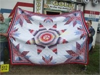 RED, WHITE&BLUE QUILT