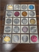 Mardi Gras Collectors Tokens