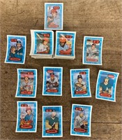 1975 Kelloggs baseball cards --nearly complete set