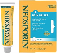 New Neosporin + Pain Relief Dual Action Cream, 1